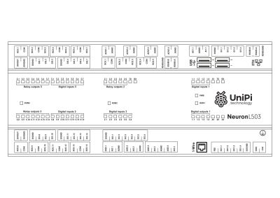 Кликни за увеличение UniPi Neuron L503 2